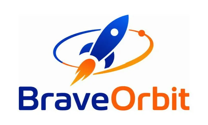 BraveOrbit.com Asset Logo